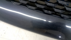 Jaguar F-Pace X761 17-20 radiator grille with emblem, gloss black, sand, pressed