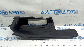 Rear right door sill trim for Toyota Highlander 20-25, black, hybrid