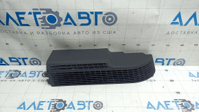 Rear right door sill insert for Toyota Highlander 20-25, grille, black, hybrid