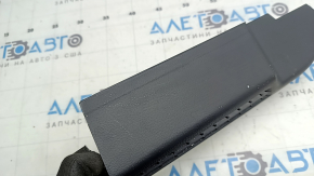 Rear right door sill insert for Toyota Highlander 20-25, grille, black, hybrid