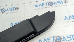 Rear right door sill insert for Toyota Highlander 20-25, grille, black, hybrid