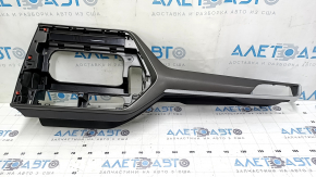 Right front panel trim for Toyota Highlander 20-25 with molding for 8" display, scratches