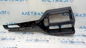 Right front panel trim for Toyota Highlander 20-25 with molding for 8" display, scratches
