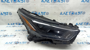 Toyota Highlander 21-25 LED+LED DRL right front headlight, dark