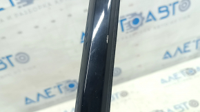 Molding door-glass center front right Jaguar F-Pace X761 17-25 black gloss