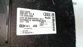 Front left fender liner for Audi Q5 8R 13-17 2.0T, 3.0 TDI, hybrid, front part, missing fragment