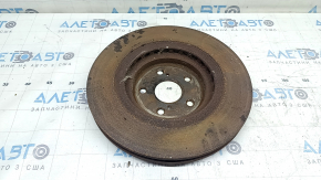 Front right brake disc Toyota Highlander 20-25 340/28mm, rusty