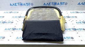 Mazda 6 14-17 passenger seat cushion upholstery, black leather