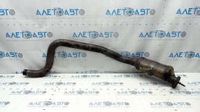 Left exhaust pipe with catalytic converter for Jaguar F-Pace X761 17-23 3.0t AWD