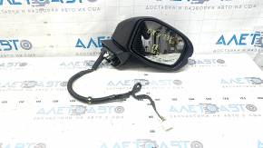 Honda CRV 23-25 right side mirror assembly with cover, 8 pins, turn signal, heated, BSM, black