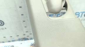 Left center pillar trim, upper belt, Toyota Camry v50 12-14 USA, beige, scratches