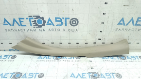 Inner rear left door sill trim for Toyota Camry v50 12-14 USA, beige, scratches, needs cleaning