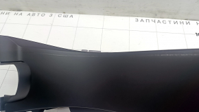 Tesla Model X 16-21 black rear left door frame trim, scuffed