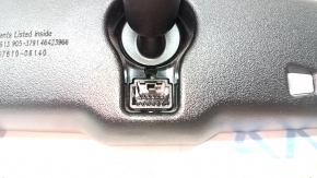 Interior mirror for Toyota Camry V50 12-14 USA, black, with control and auto-dimming, type 2