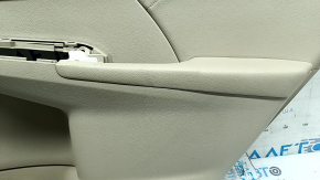 Rear right door panel for Toyota Camry v50 12-14 USA, beige, scratches, needs cleaning