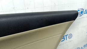 Rear right door panel for Toyota Camry v50 12-14 USA, beige, scratches, needs cleaning
