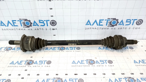 The rear left half-shaft drive of the BMW X5 X6 E70 E71 07-13 has a dented casing.