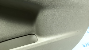 Front left door trim panel for Toyota Camry v50 12-14 USA, beige, with handle, with armrest, beige rubber, scratches, needs cleaning