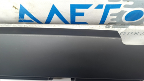 Tesla Model X 16-21 black, scuffed, rear right upper door frame trim