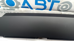 Tesla Model X 16-21 black, scuffed, rear right upper door frame trim
