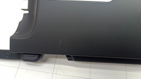 Tesla Model X 16-21 black, scuffed, upper left rear door frame trim