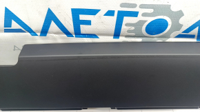 Tesla Model X 16-21 black, scuffed, upper left rear door frame trim