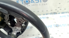 Naked steering wheel for Toyota Camry V50 2012-2014 usa LE, XLE, leather, black, scratches, scuffs