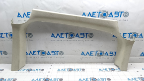 Tesla Model X 16-21 inner lower rear right door trim, Alcantara beige, dry-cleanable
