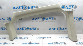 Tesla Model X 16-21 inner lower rear left door trim, Alcantara beige, dry-cleanable