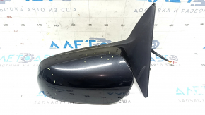 Left side mirror assembly for Toyota Camry v50 12-14, 5 pins, heated, black, scratches
