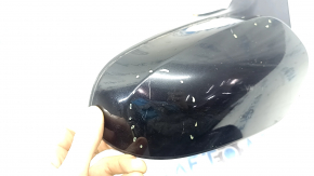 Left side mirror assembly for Toyota Camry v50 12-14, 5 pins, heated, black, scratches