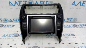 Tape recorder, monitor, CD changer, radio Toyota Camry v50 12-14 usa large display, scratches