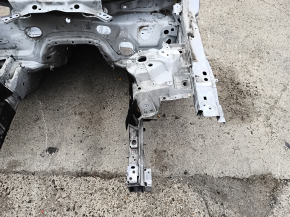 Jaguar F-Pace X761 17-20 front left quarter panel on the body, white, aluminum