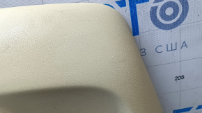 Rear passenger seat trim for Toyota Avalon 2013-2018, beige, scratches, needs cleaning