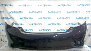Rear bumper bare Toyota Camry v50 12-14 USA LE XLE black, scratches, scuffs