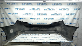 Rear bumper bare Toyota Camry v50 12-14 USA LE XLE black, scratches, scuffs