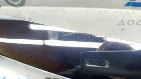 Tesla Model X 16-21 grille molding, lower chrome, scratches, broken fasteners