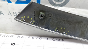 Tesla Model X 16-21 grille molding, lower chrome, scratches, broken fasteners