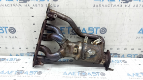 Exhaust manifold with catalytic converter for Toyota Highlander 20-22 hybrid