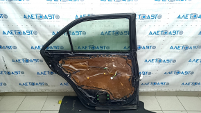 Rear left door assembly for Toyota Camry V50 12-14 USA, black 218, scratches