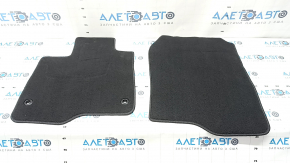 Set of black floor mats for Honda CRV 23-25