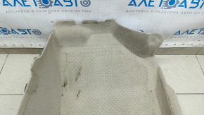 Front right floor covering for Toyota Camry v50 12-14 USA, beige, dry cleanable