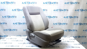 Passenger seat Toyota Camry v50 12-14 USA without airbag, mechanical, gray cloth, dry cleanable