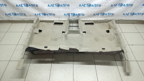 Second-row floor covering for Toyota Camry v50 12-14 USA beige, dry-cleanable