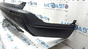 The rear bumper is bare, the lower part of the Honda CRV 23-25 HEV Sport, the structure is scratched, the fasteners are broken