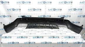 The rear bumper is bare, the lower part of the Honda CRV 23-25 HEV Sport, the structure is scratched, the fasteners are broken
