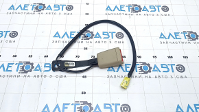 Subaru Outback 15-19 passenger seat belt latch, beige, with wire