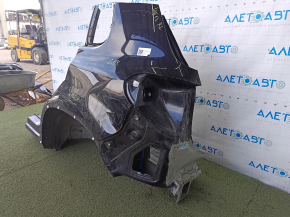 Quarter wing rear left VW Tiguan 09-18 on the body, black, dented, bumps