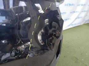 Quarter wing rear left VW Tiguan 09-18 on the body, black, dented, bumps