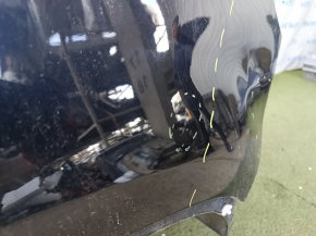 Quarter wing rear left VW Tiguan 09-18 on the body, black, dented, bumps